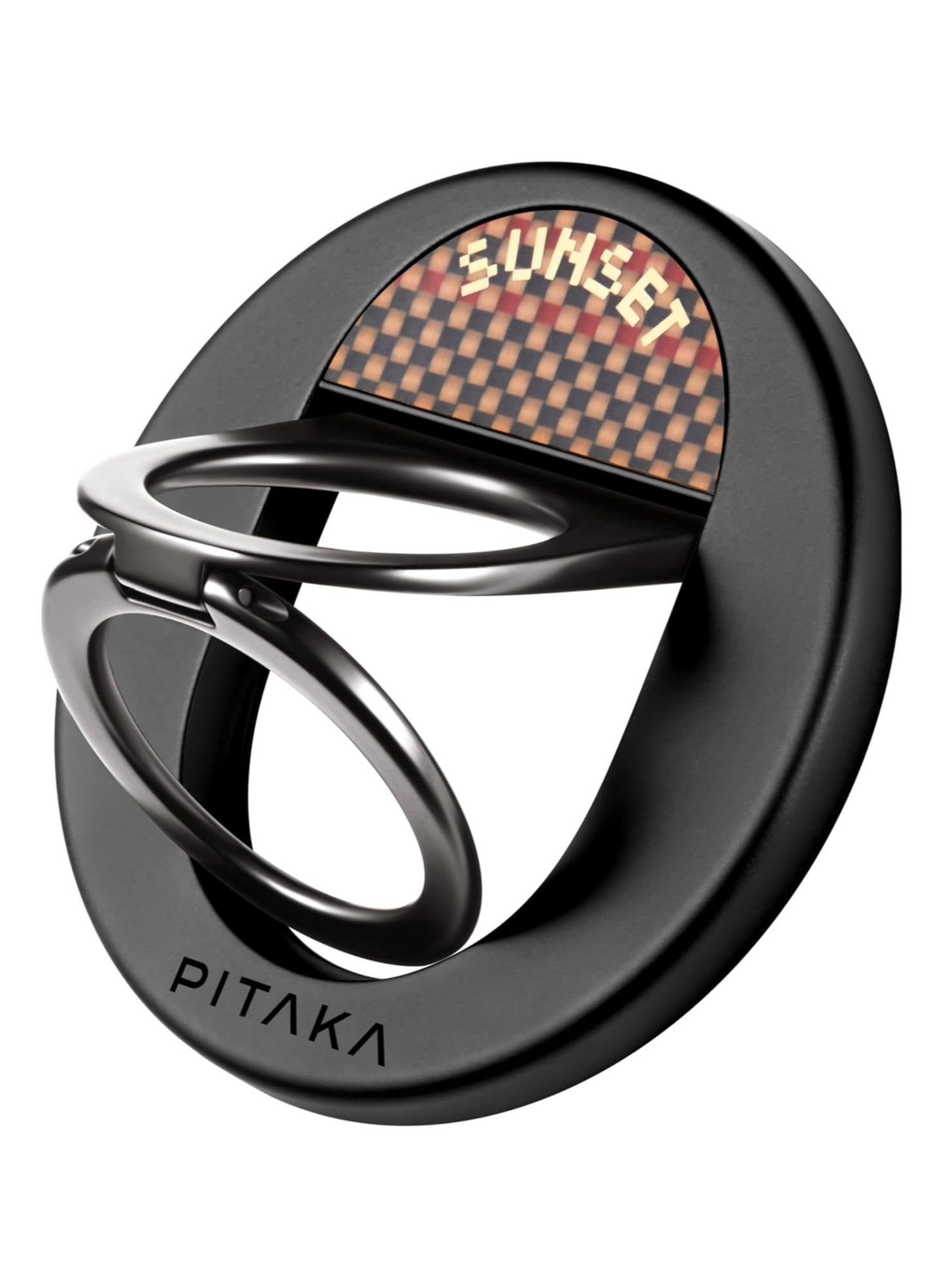 Pitaka Phone Ring Holder Magnetic Grip 3 - Black