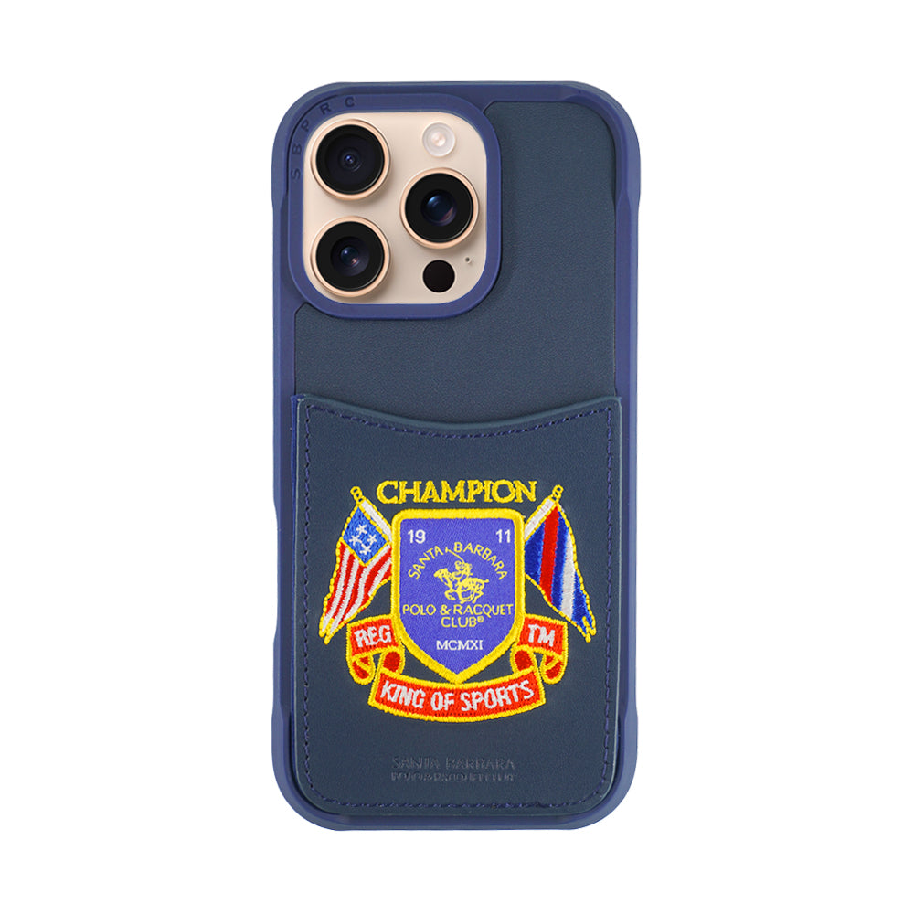 Santa Barbara Polo & Racquet Club Abner Series Case for iPhone 16 Series - Gray