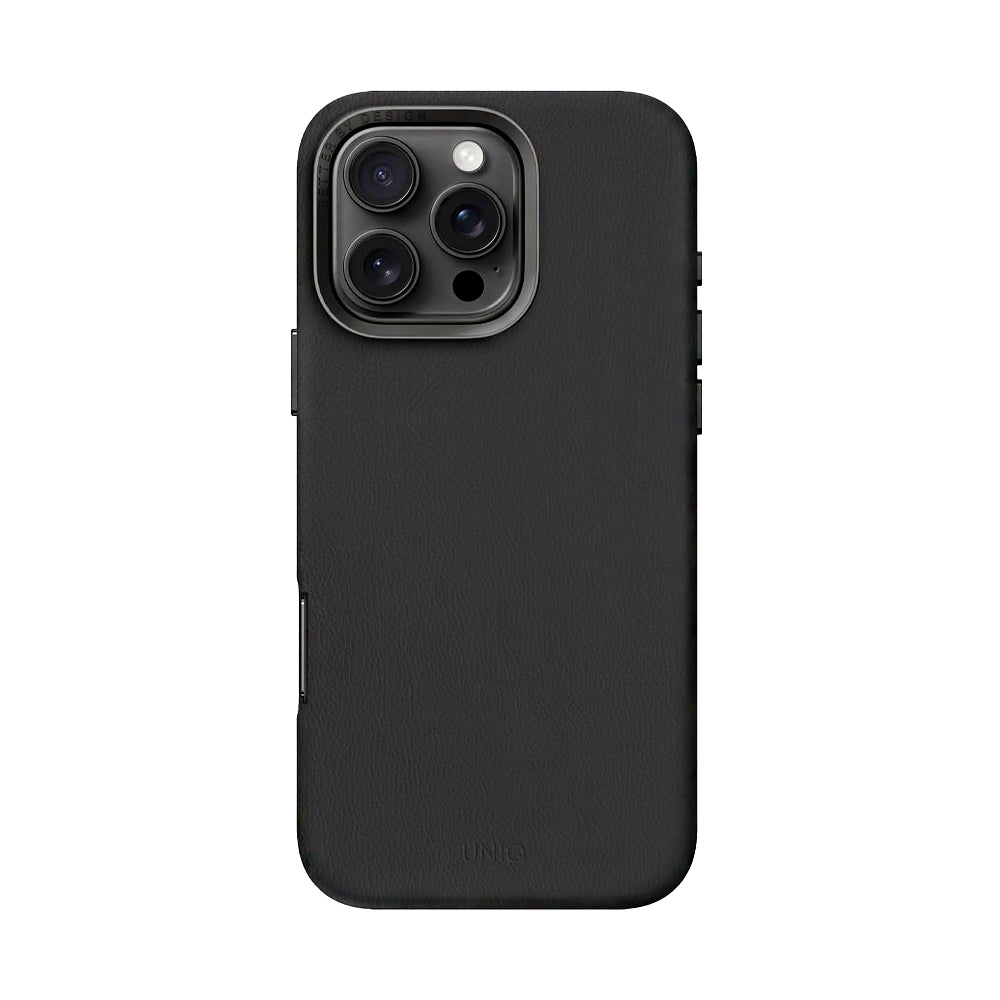 Uniq Lyden Vegan Leather Case For iPhone 16 Series - Gray