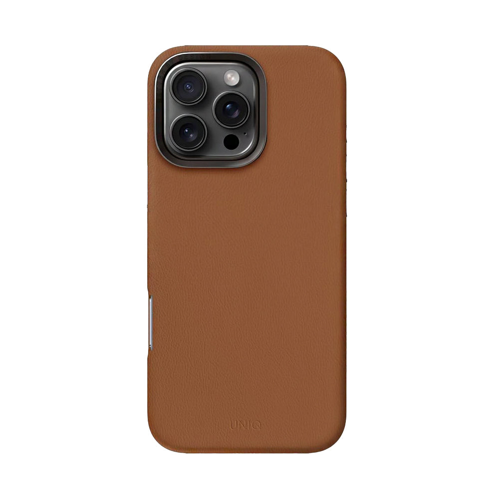 Uniq Lyden Vegan Leather Case For iPhone 16 Series - Gray