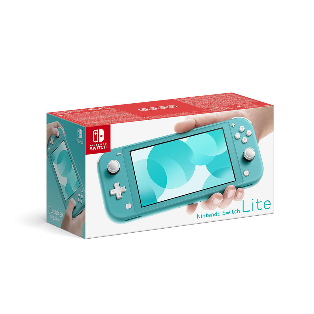 Nintendo Switch Lite Turquoise Compact - Portable Gaming Console