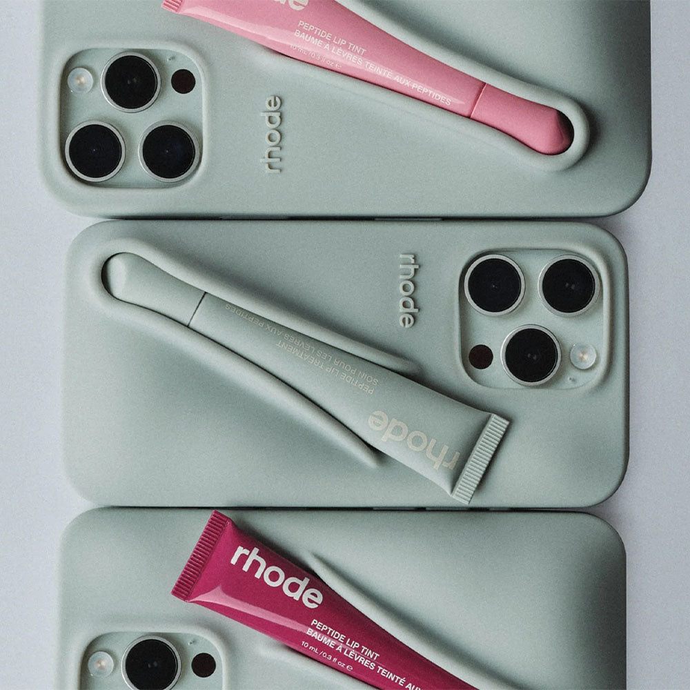 Rhode Lip Case iPhone 16 Pro Max - Gray