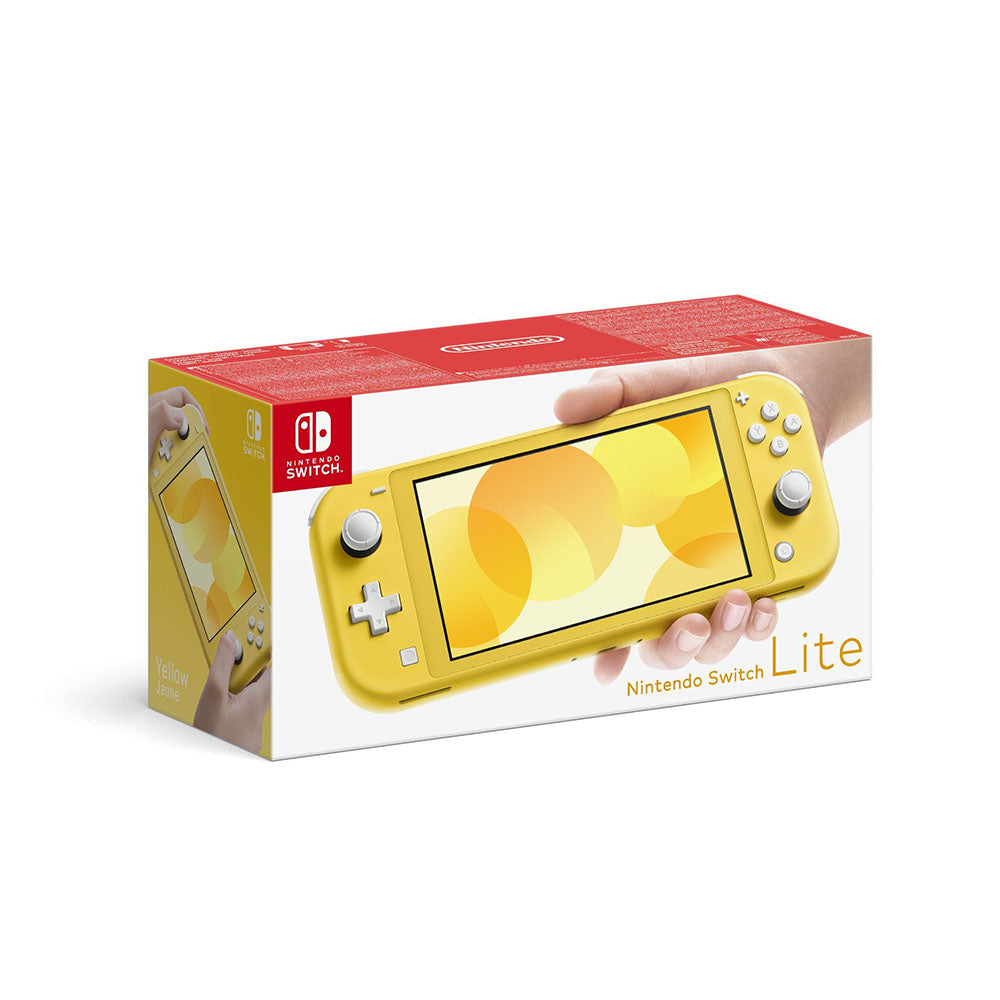 Nintendo Switch Lite Yellow Compact - Portable Gaming Console