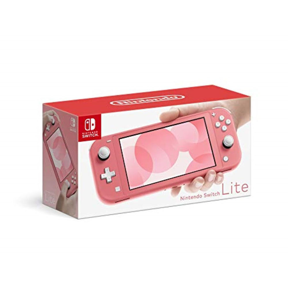 Nintendo Switch Lite Pink Compact - Portable Gaming Console