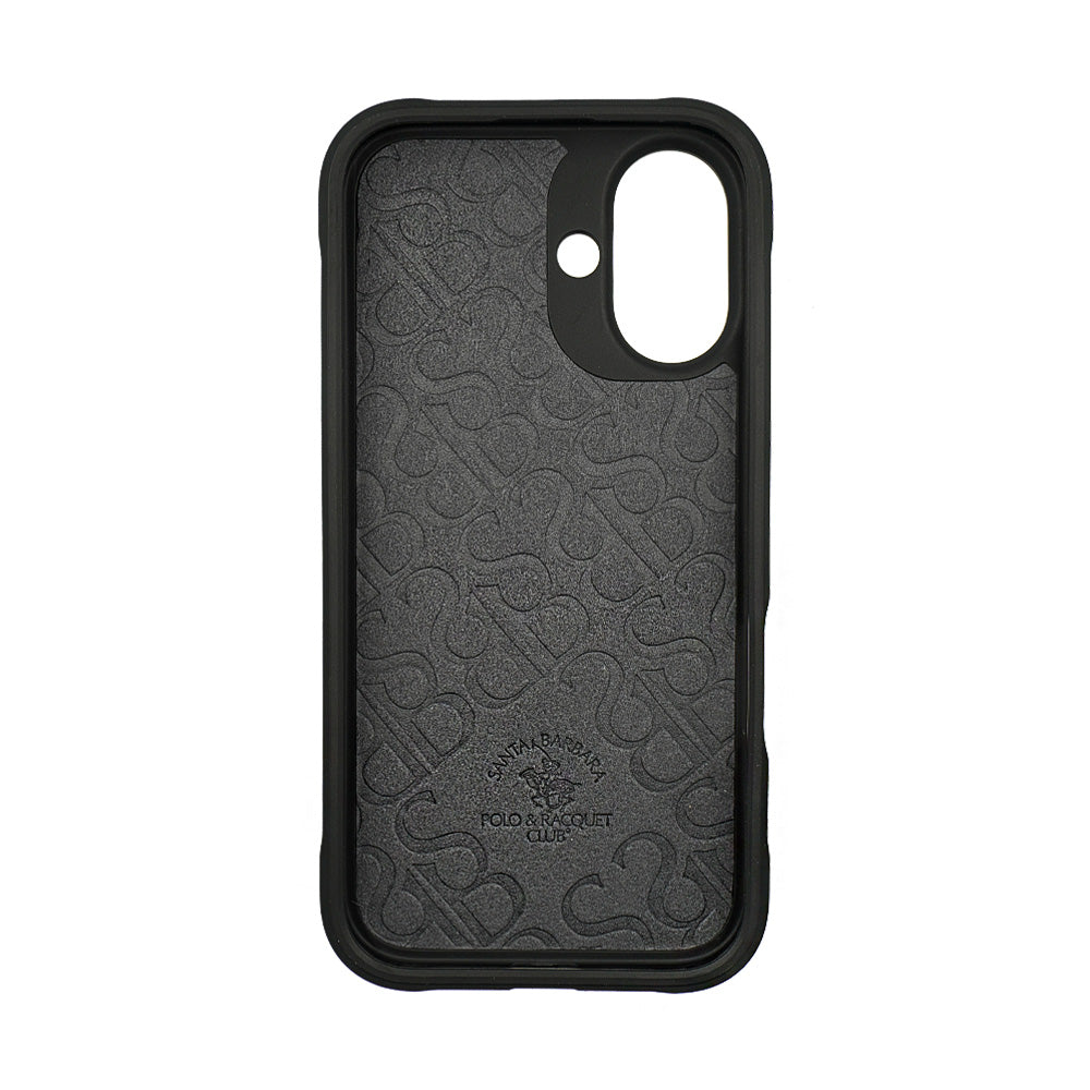 Santa Barbara Polo & Racquet Club Knight Series Case for iPhone 16 Plus - Black