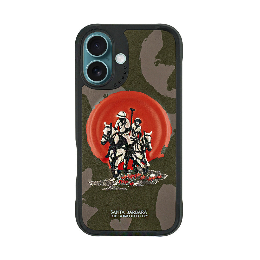 Santa Barbara Polo & Racquet Club Virgil Series Case for iPhone 16 Plus - Brown