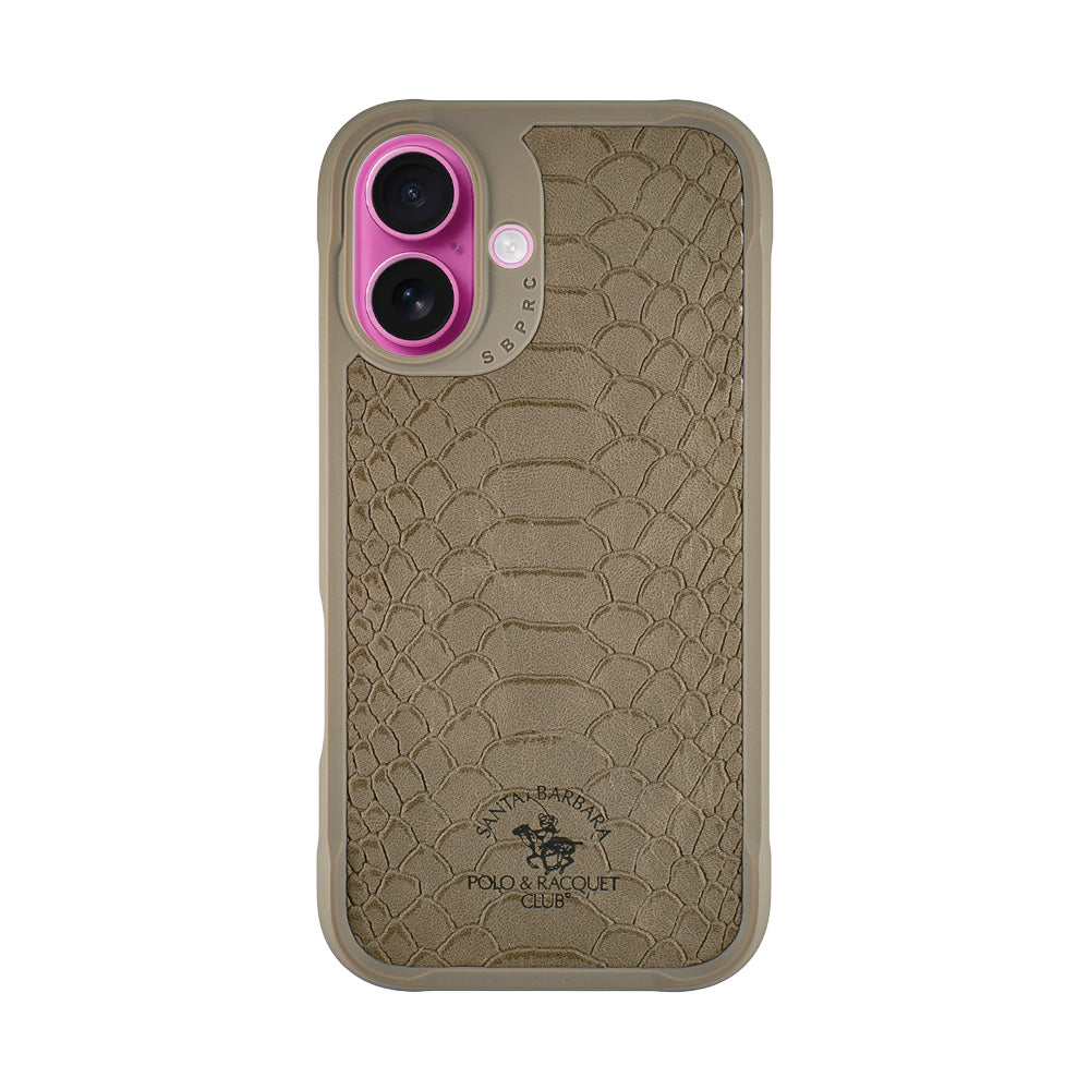 Santa Barbara Polo & Racquet Club Knight Series Case for iPhone 16 Plus - Black