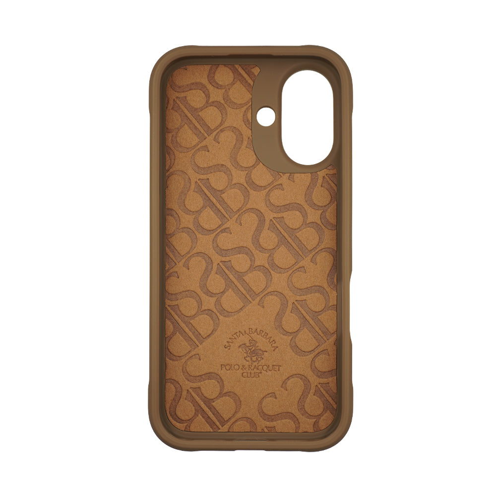 Santa Barbara Polo & Racquet Club Virgil Series Case for iPhone 16 Plus - Brown