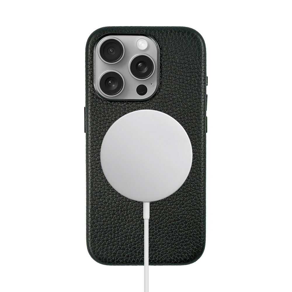 Amur Leather Case For iPhone 15 Series – Black