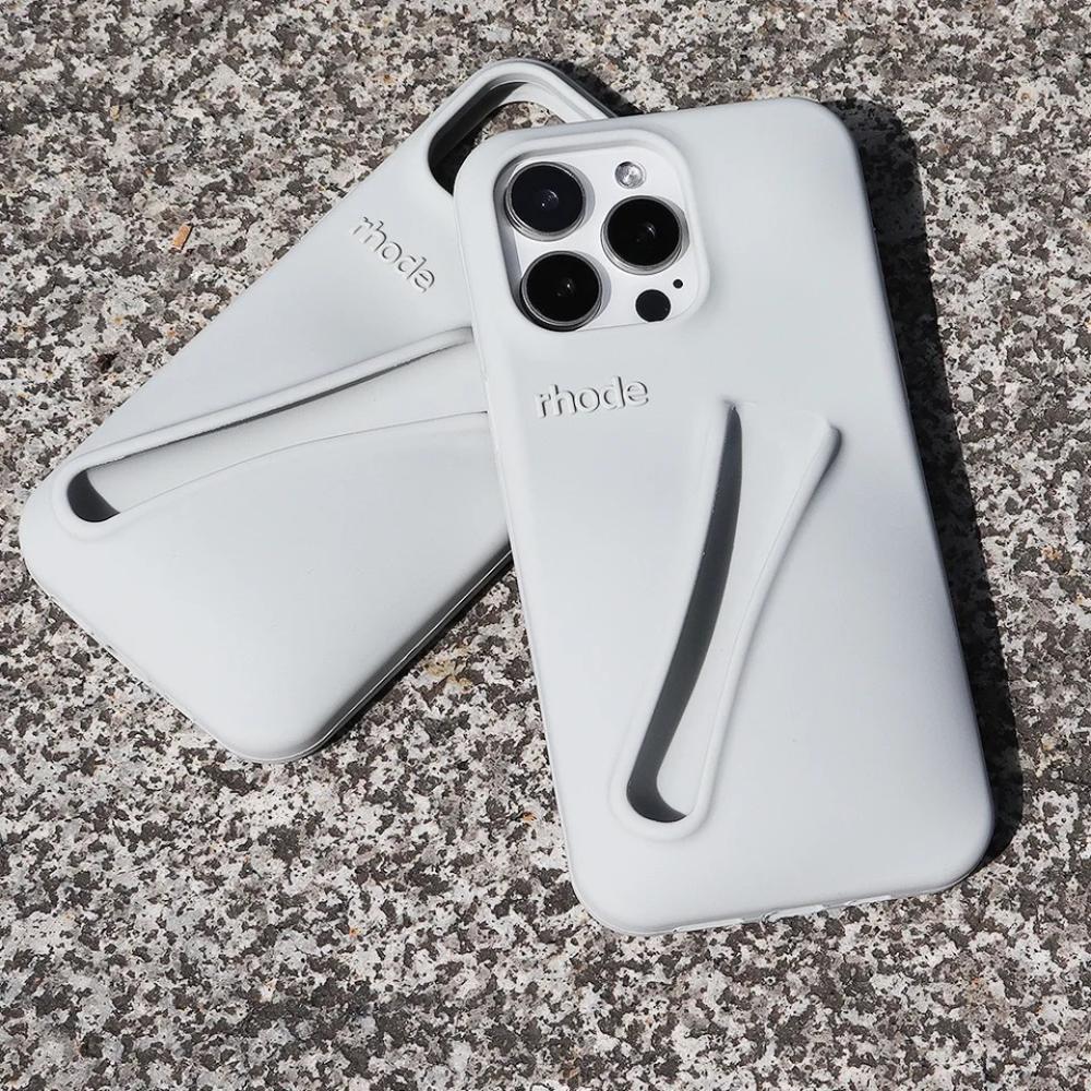 Rhode Lip Case iPhone 16 Pro Max ( Case Only ) - Gray