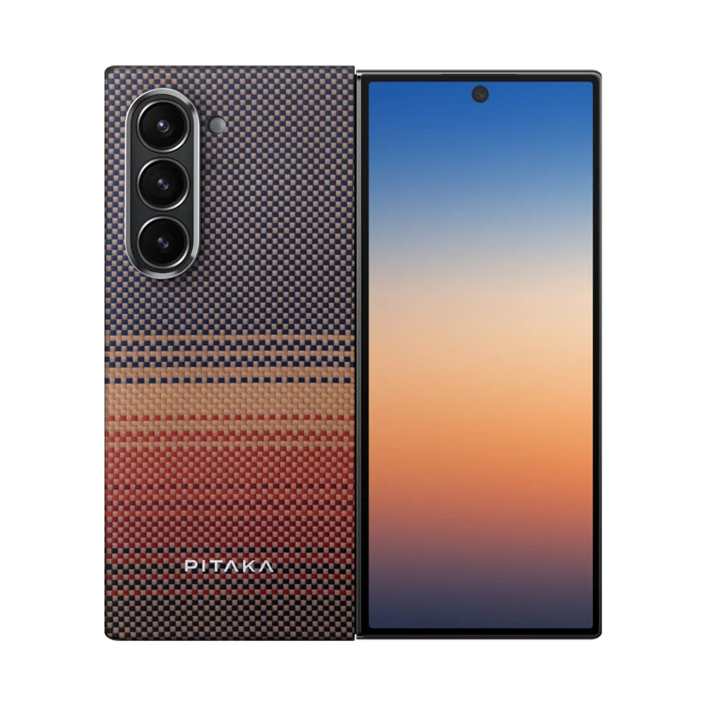 Pitaka Tactile Woven Case for Samsung Z Fold 6 - Black