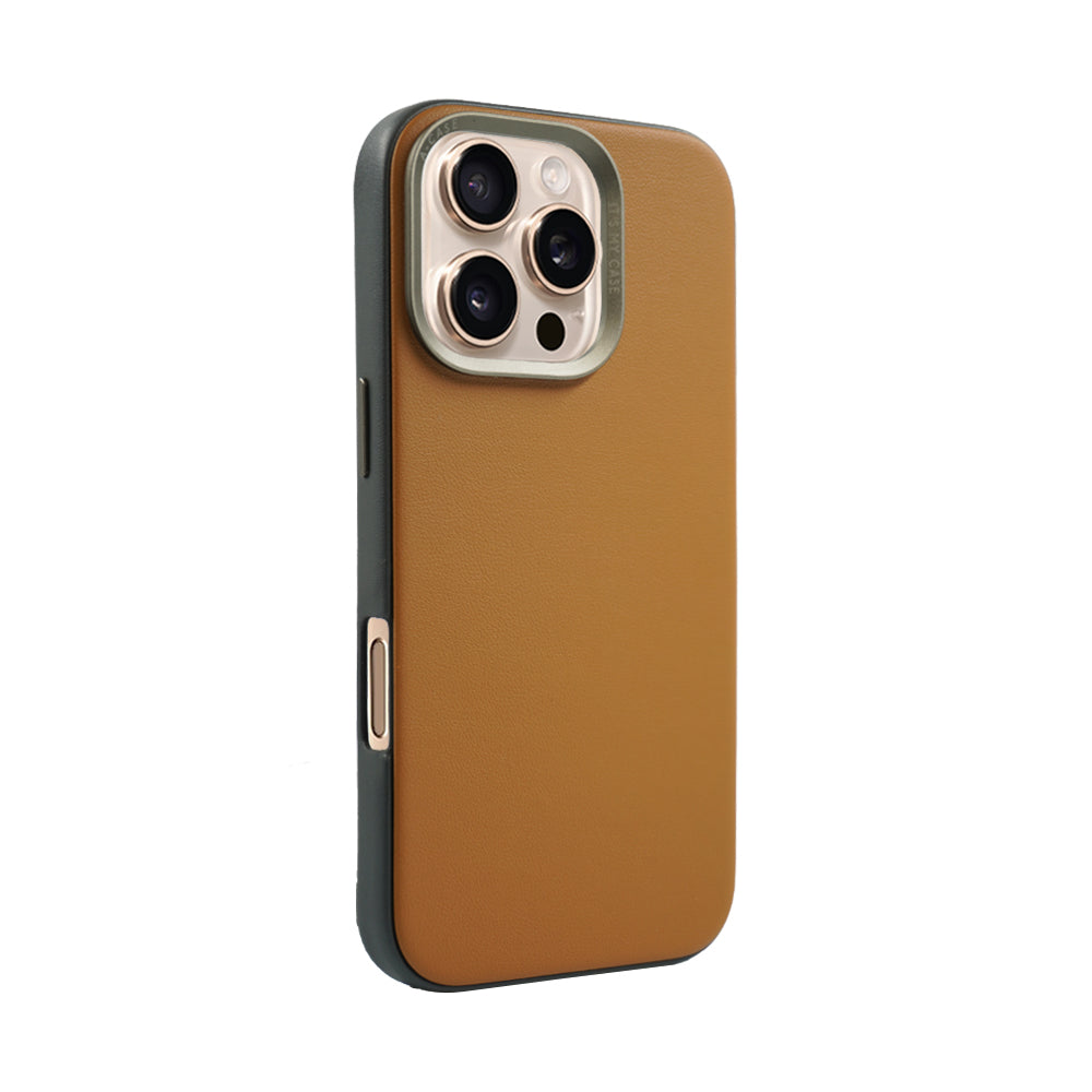 A-case Kilyos case for iPhone 16 Series - Brown