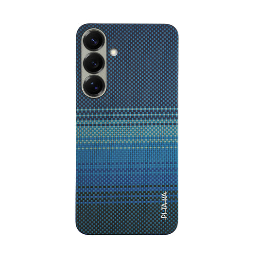 Pitaka Tactile Woven Case for Samsung S25 - Moonrise