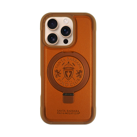 Santa Barbara Polo & Racquet Club Primo Series Case for iPhone 16 Series - Brown