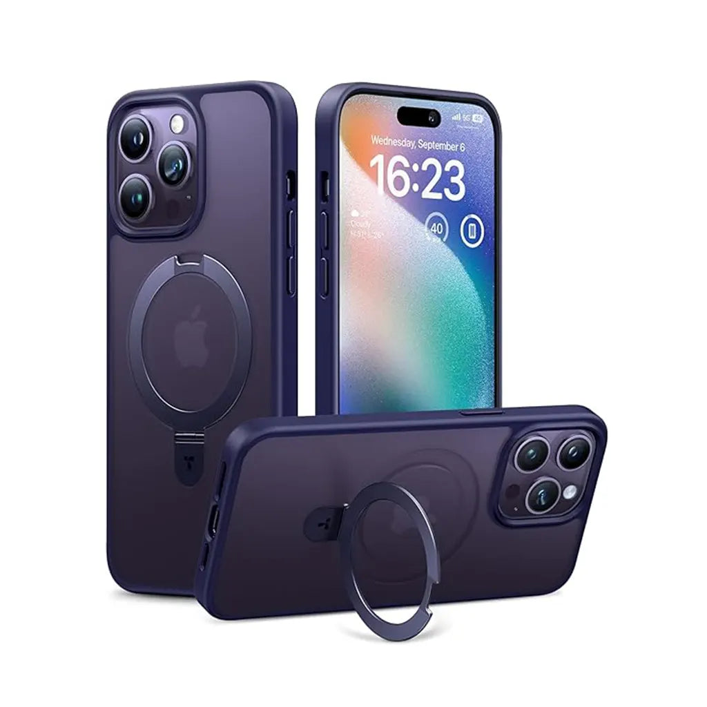 Shockproof   with Magnetic Invisible Stand for iPhone 14 Pro Case