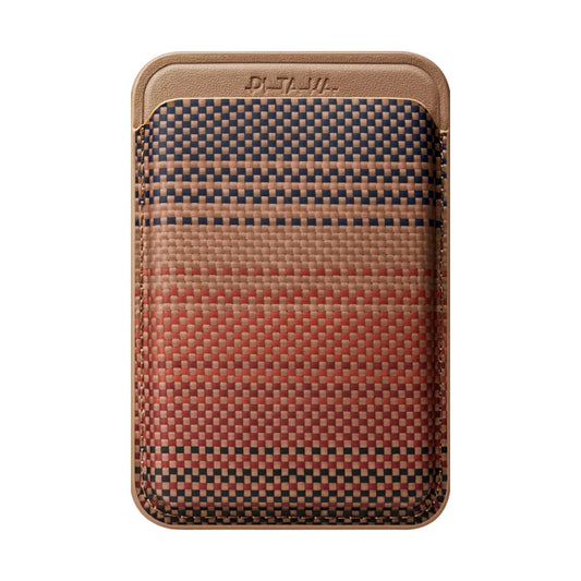 Pitaka Magnetic Woven Wallet - Sunset