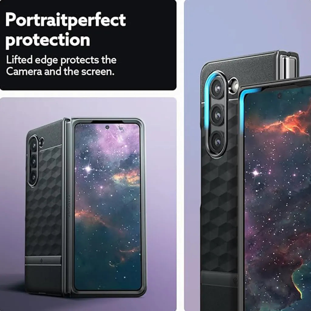 Parallax [3D Ergonomic Design] Full-Body Protective Case Compatible with Samsung Galaxy Z Fold 5 Case