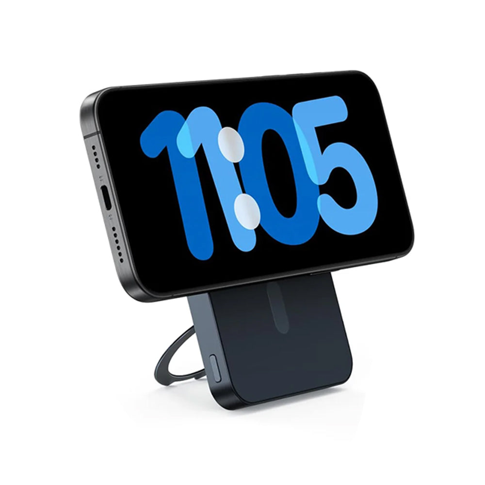 Torras Ostand Wireless Power Bank with 360° Stand - Black