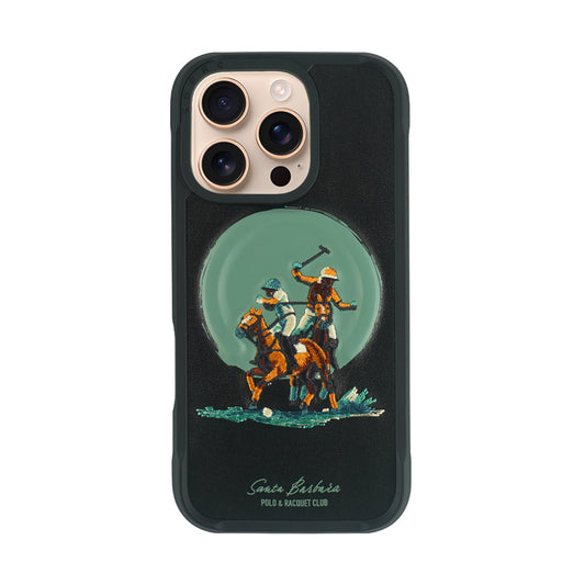 Santa Barbara Polo & Racquet Club Aubrey Series Case for iPhone 16 Series - Black