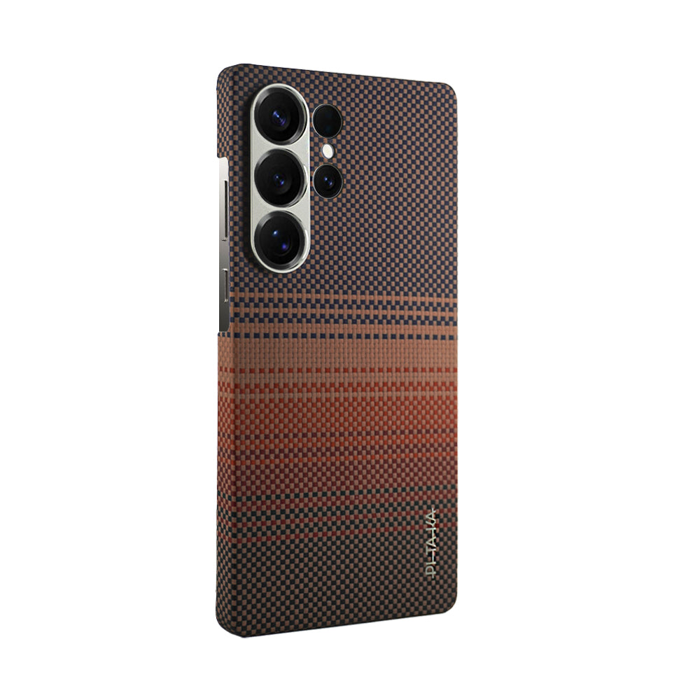 Pitaka Tactile Woven Case for Samsung S25 Ultra - Sunset