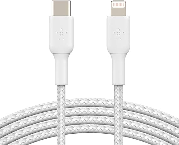 Belkin Braided USB-C to Lightning Cable