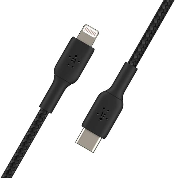 Belkin Braided USB-C to Lightning Cable