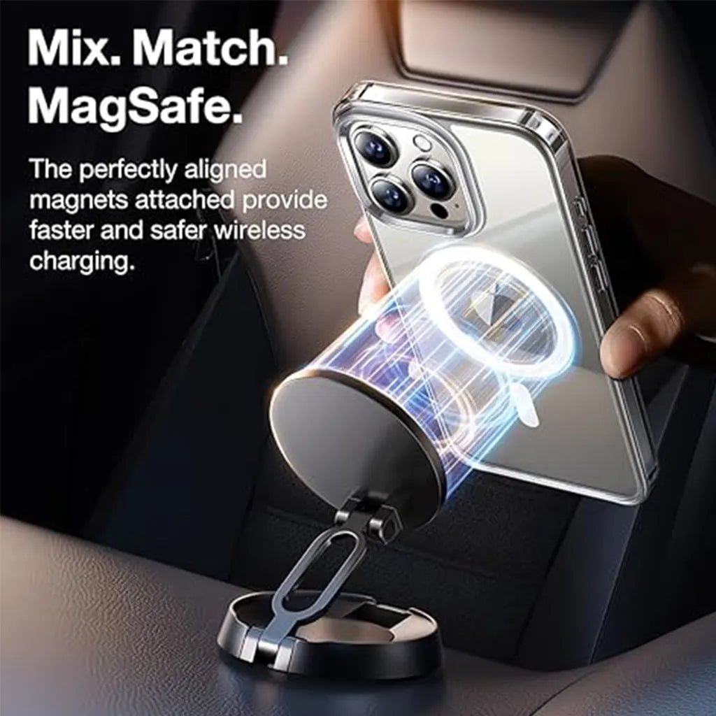Magnetic Clear for iPhone 15 Pro Max Case-Clear