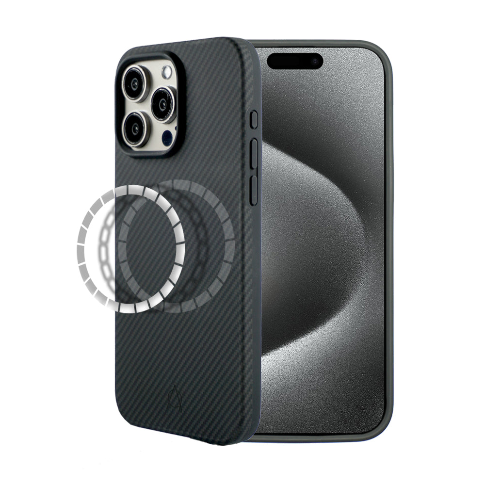 Savar Carbon Fiber For iPhone 15 Pro Max - 600D