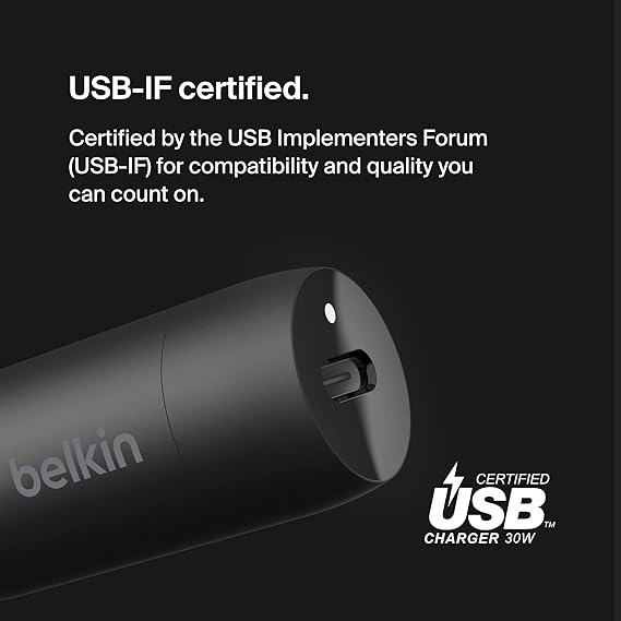 Belkin BOOST↑CHARGE™ 30W Fast Car Charger