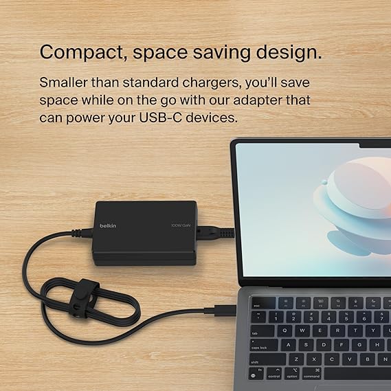 Belkin Connect 100W USB-C Core GaN Power Adapter