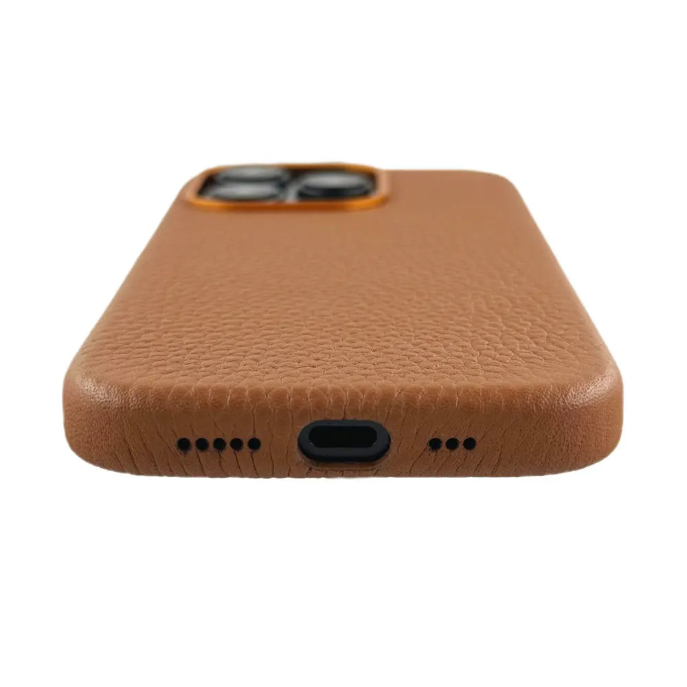 Amur Series For iPhone 15 Pro Max - Brown