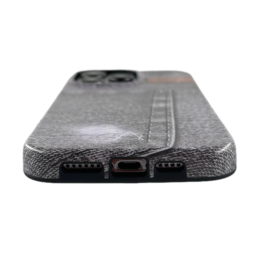Denim Series For iPhone 15 Pro Max - Gray