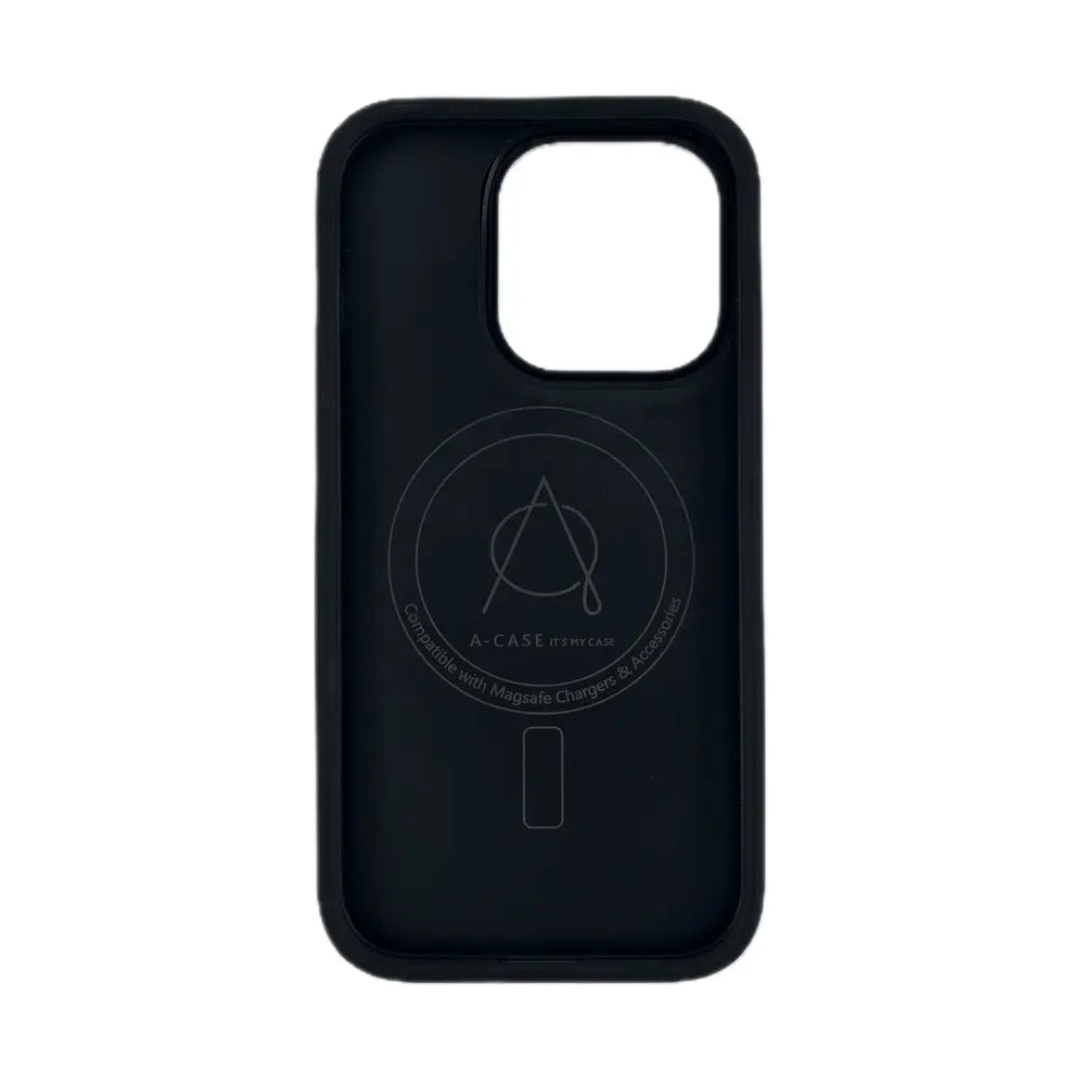 Javan Series For iPhone 15 Pro Max Leather case - Black