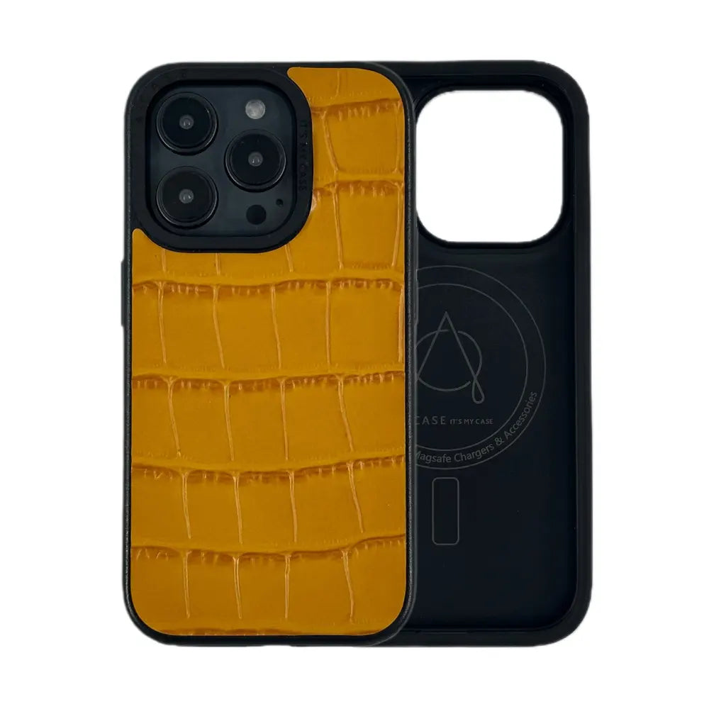 Javan Series For iPhone 15 Pro Max Leather case - Black