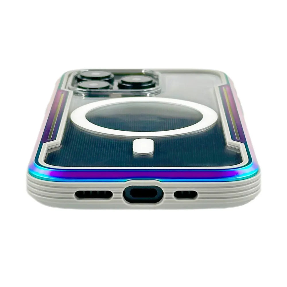 Asker Series For iPhone 15 Pro Max - Rainbow