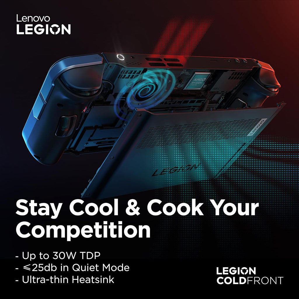 Lenovo Legion Go Handheld Gaming - AMD Ryzen Z1 Extreme Processor 16GB RAM 1TB SSD Storage