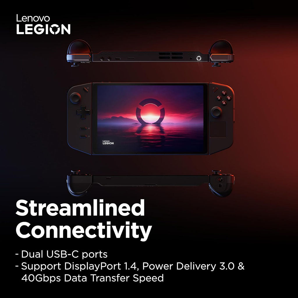 Lenovo Legion Go Handheld Gaming - AMD Ryzen Z1 Extreme Processor 16GB RAM 1TB SSD Storage