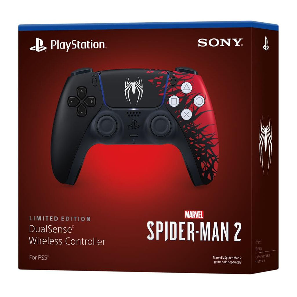 Sony PlayStation 5 DualSense Wireless Controller - Marvels Spider-Man 2 Limited Edition