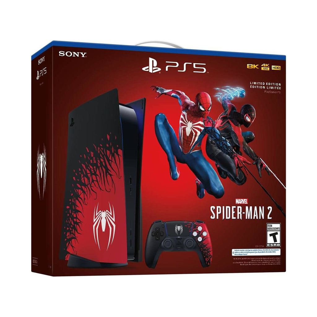 Sony PlayStation 5 Console - Marvel’s Spider-Man 2 Limited Edition Bundle