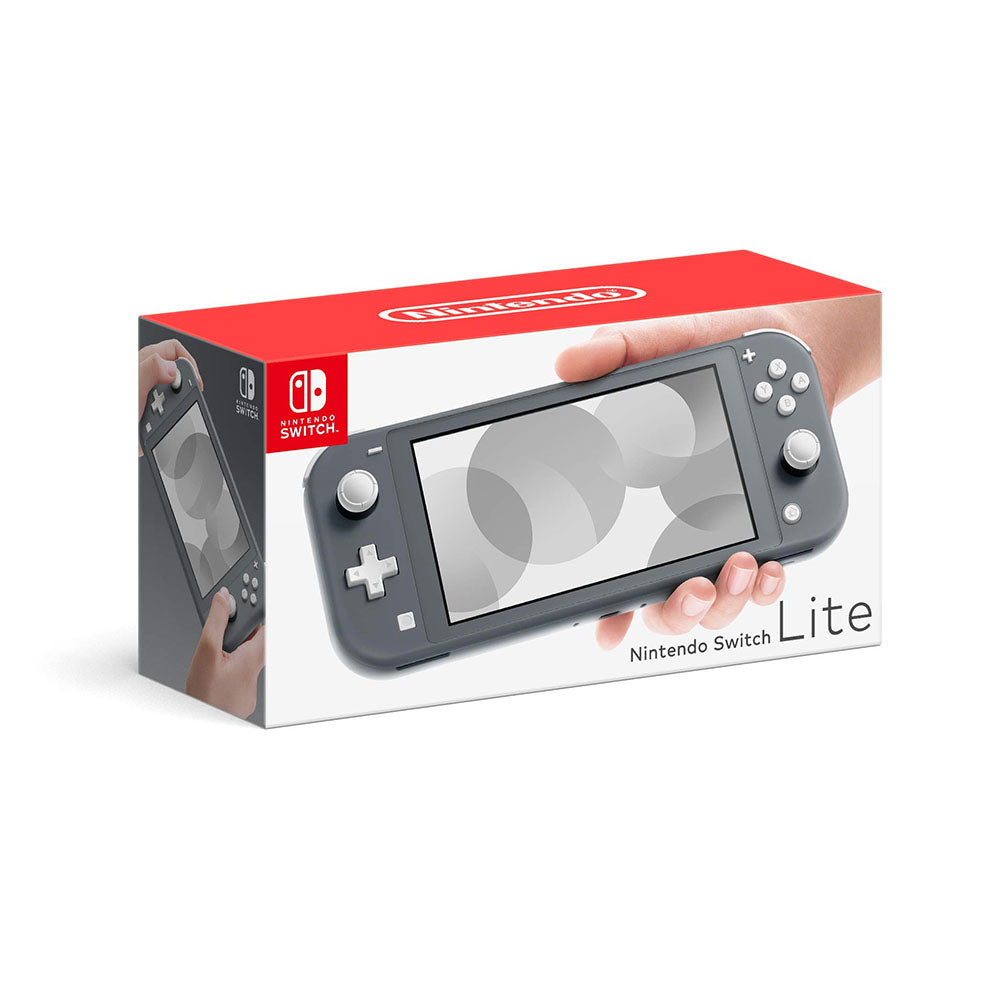 Nintendo Switch Lite Gray Compact - Portable Gaming Console