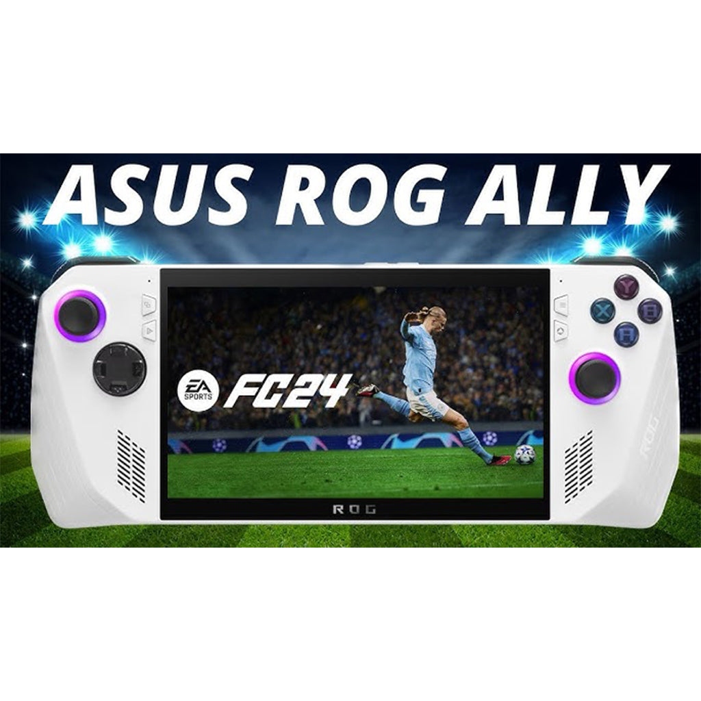 ASUS ROG Ally RC71L-NH019W (White) Gaming Handheld, AMD Ryzen Z1 Processor 16GB 512GB SSD, AMD Radeon, WINDOWS 11 HOME, 7-inch 120Hz/7ms, Gorilla Glass