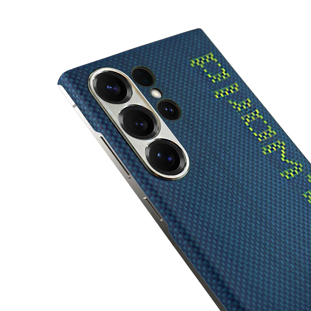 Pitaka Tactile Woven Case for Samsung S25 - Hello World