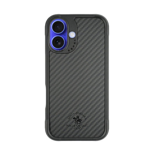 Santa Barbara Polo & Racquet Club Elvis Series Case for  iPhone 16 Plus - Black