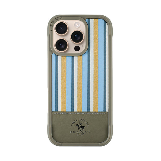 Santa Barbara Polo & Racquet Club Isaac Series Case for iPhone 16 Series - Gray