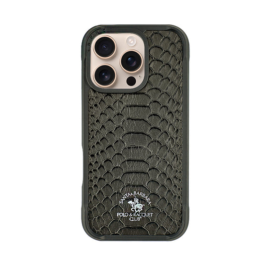 Santa Barbara Polo & Racquet Club Knight Series Case for iPhone 16 Series - Black