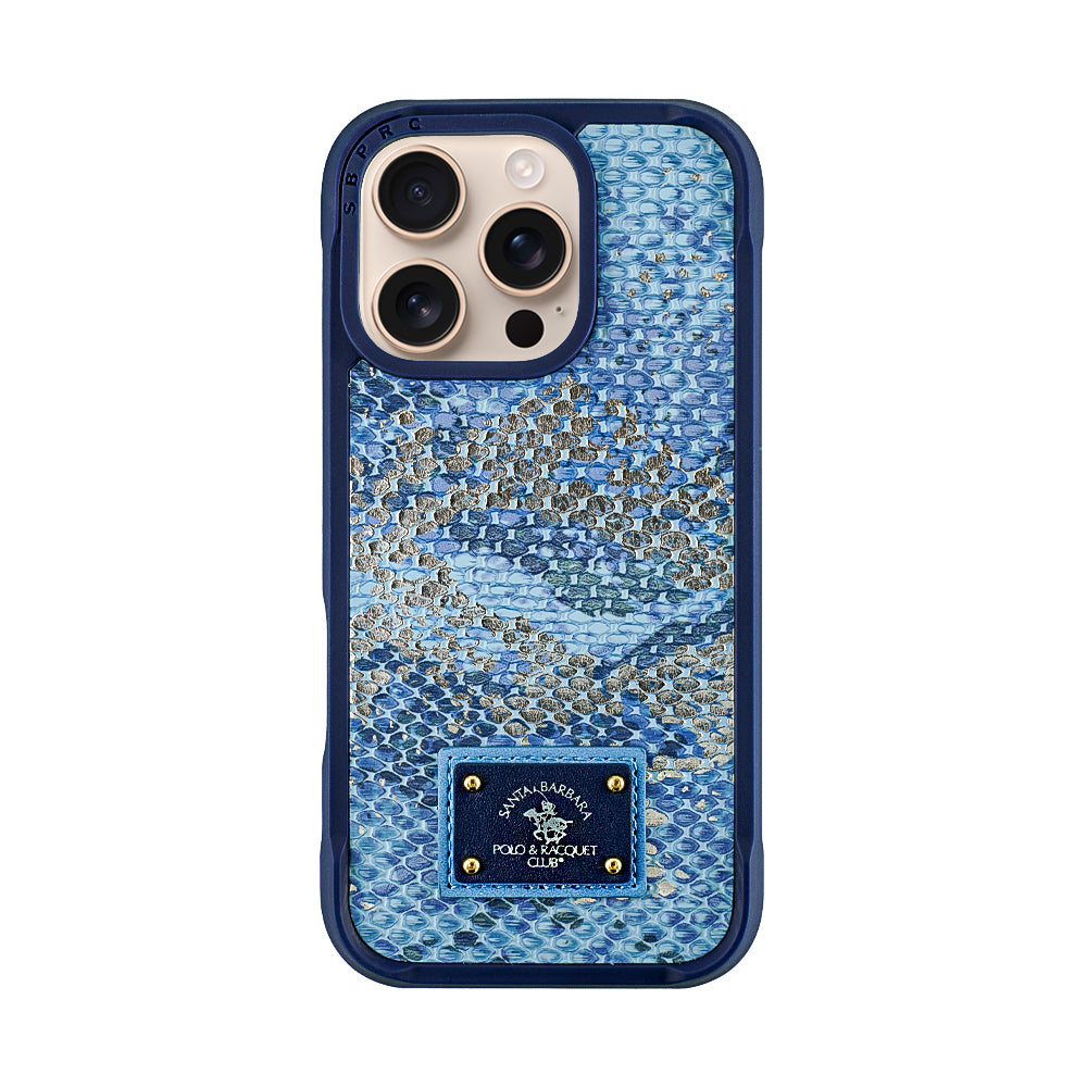 Santa Barbara Polo & Racquet Club Sagar Series Case for iPhone 16 Series - Navy