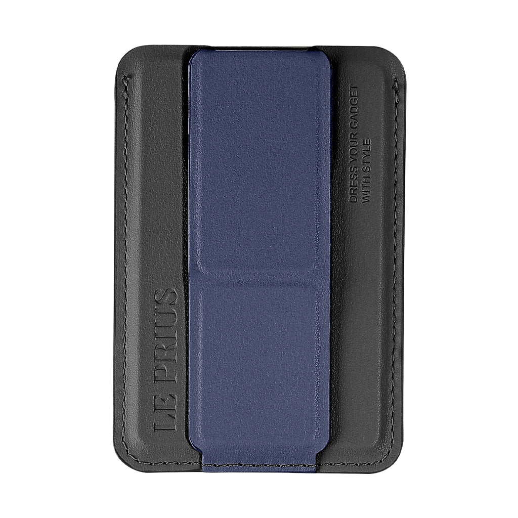 Bengal Card Holder with Magnetic Grip and Extendable Stand-Blue