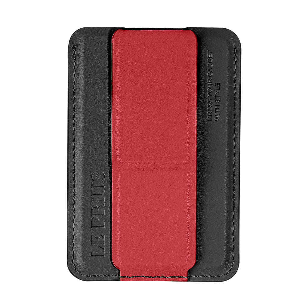 Bengal Card Holder with Magnetic Grip and Extendable Stand-Black