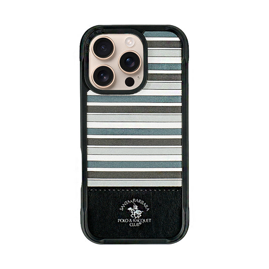 Santa Barbara Polo & Racquet Club Isaac Series Case for iPhone 16 Series - Black