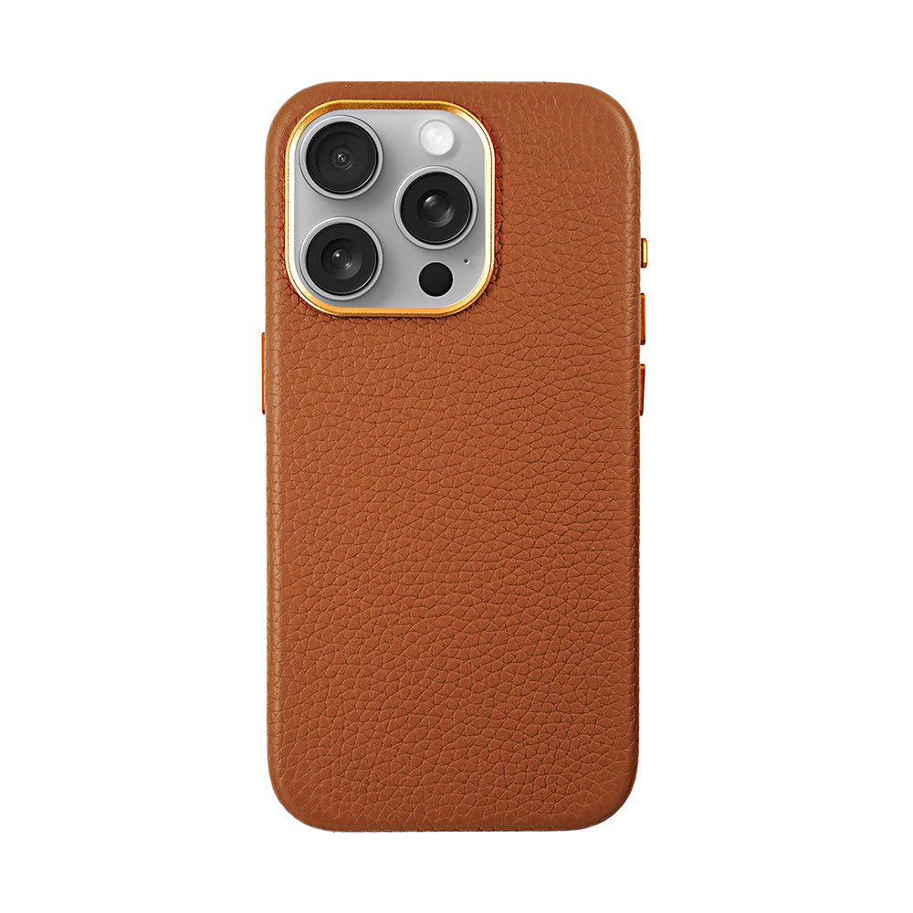 Amur Leather Case For iPhone 15 Series – Brown